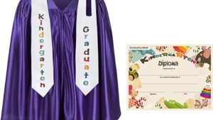 Mini Graduates: Preschool Cap and Gown Moments